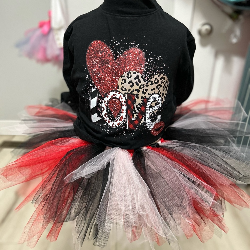 Valentine tutu costume